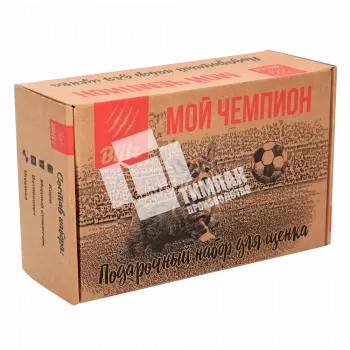Коробка под подарочный набор для щенка