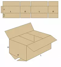 Короб FEFCO 0201