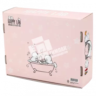 Коробка Happy lab 155х130х65 мм
