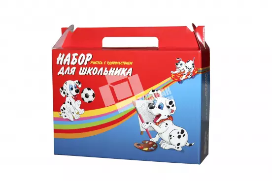 Коробка под набор первоклассника