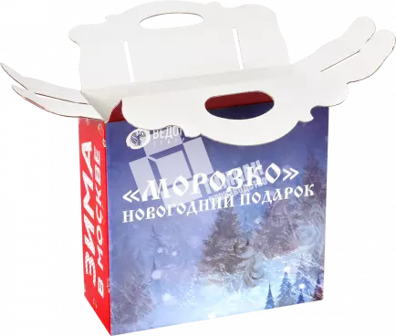 Коробка под сладкий подарок 167х68х224 мм