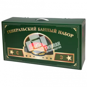 Коробка под Генеральский банный набор
