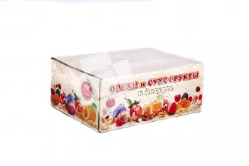 Гофроящик 4-х клапанный под орехи и сухофрукты
