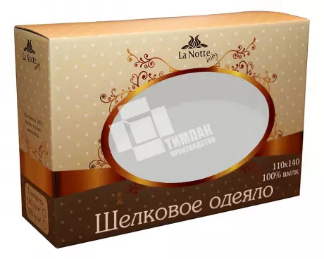 Коробка для детского шелкового одеяла