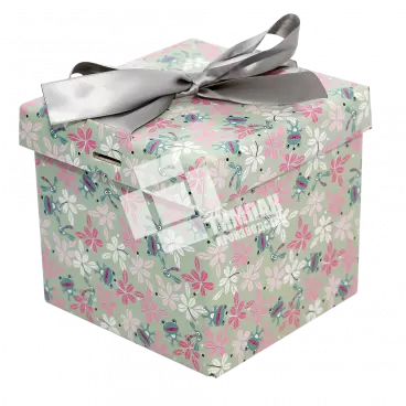 Коробка под подарочный набор 123х123х120 мм