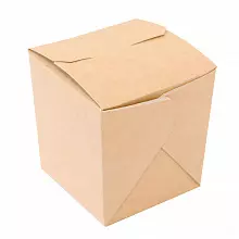 Чайна Пак для продуктов с ламинацией, 95х95х100 мм, 500 мл