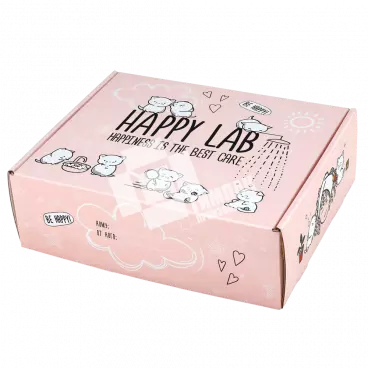Коробка Happy lab 155х130х65 мм