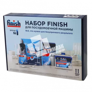 Коробка под набор для посудомоечной машины Finish 400х250х65 мм