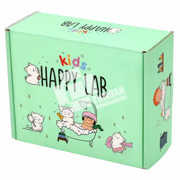 Коробка Happy lab 155х130х65 мм