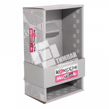 Коробка - лоток для мягкой игрушки 346х188х120 мм
