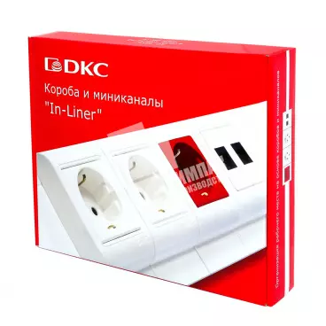Коробка под короба и миниканалы "DKC"