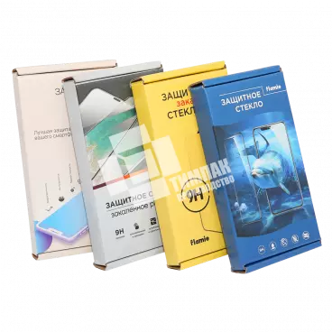 Коробка под защитное стекло для смартфона