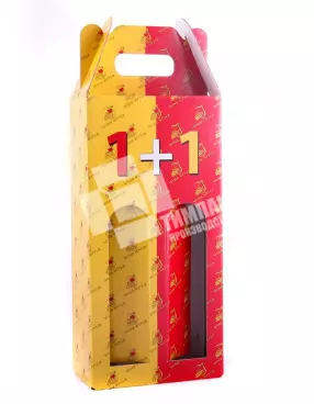 Коробка для двух бутылок вина по 0,7 л